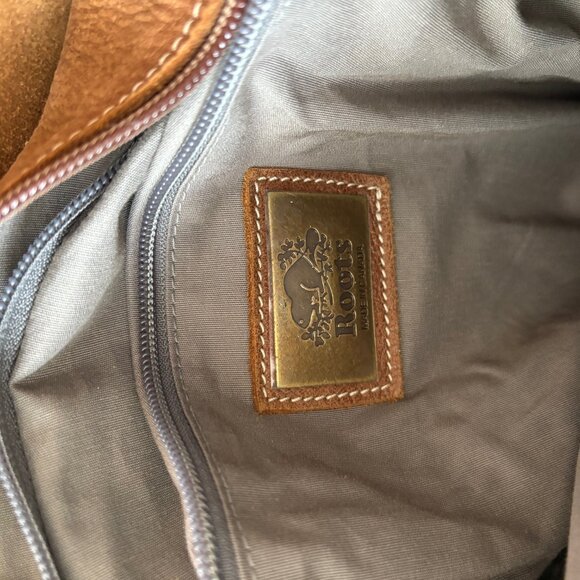 Roots Backpack Brown Leather Excellent Condition! - Picture 7 of 10